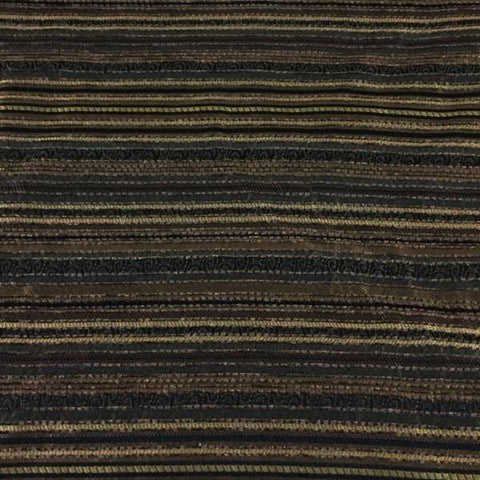 Swavelle Mill Creek Gibbons Godiva Stripe Brown Upholstery Fabric