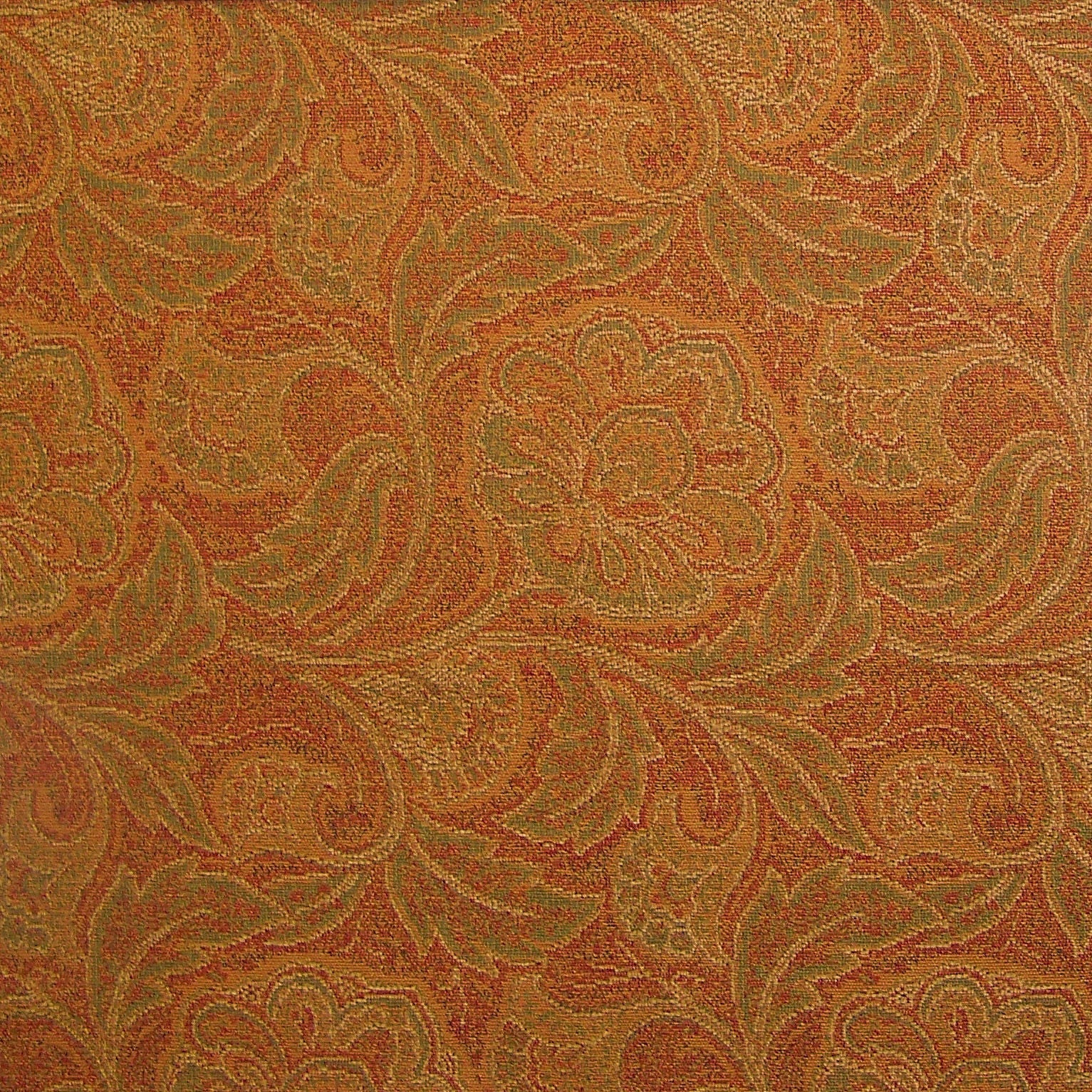 Upholstery Fabric Large Scale Floral Chenille Ginkgo Heat Toto Fabrics