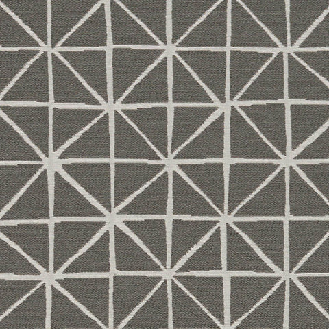 Arc-Com Grid Smoke Modern Designed Gray Upholstery Fabric