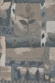 Upholstery Fabric Boxed Leaves Design Hardwood Danube Toto Fabrics