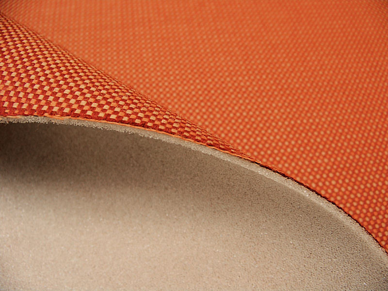 Remnant of Harrison Blair Orange Upholstery Fabric