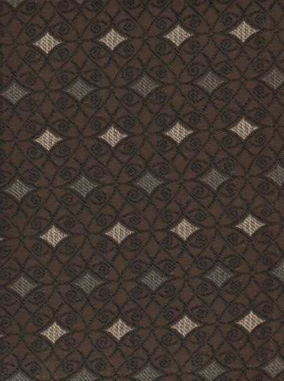 Upholstery Fabric Formal Diamond Design Heather Mocha Toto Fabrics