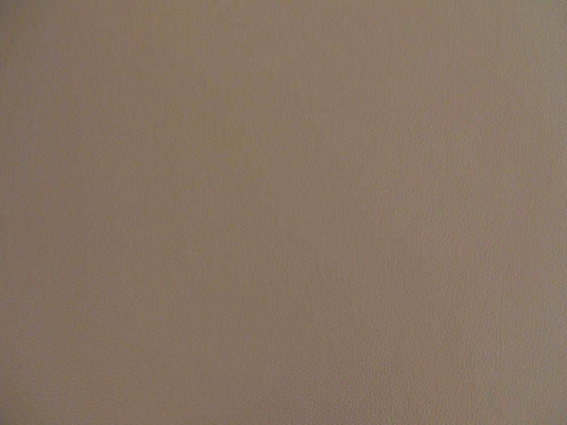 Hepburn 30 Solid Faux Leather Taupe Upholstery Fabric