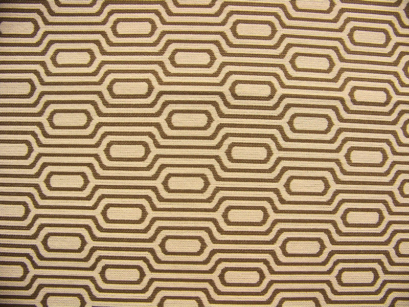 High Line Wood Sage Geometric Beveled Stripe Upholstery Fabric