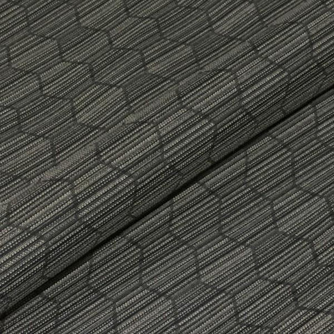 CF Stinson Hive Slate Geometric Gray Upholstery Fabric