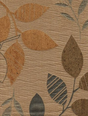 Upholstery Fabric Branches Leaf Pattern Holiday Topaz Toto Fabrics