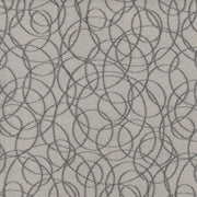 Upholstery Fabric Two Toned Circles Hollow Asphalt Toto Fabrics