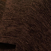 Hoppers Chocolate Chenille Brown Upholstery Fabric