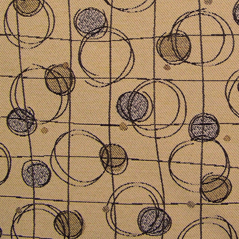 Arc-Com Hopscotch Stone Upholstery Fabric