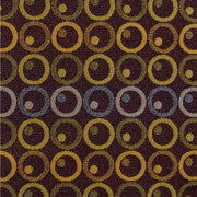 Remnant of Hula Hoop Jelly Bean Purple Upholstery Fabric