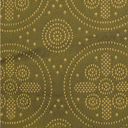Knoll Icon Diana Green Embroidered Vintage Upholstery Fabric