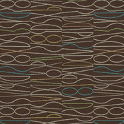 Remnant of Momentum Index Timetable Upholstery Fabric