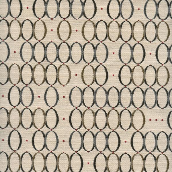 Designtex Inertia Newsprint Geometric Circle Dot Upholstery Fabric