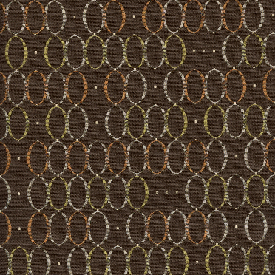 Upholstery Fabric Geometric Circle Dot Inertia Toffee Toto Fabrics