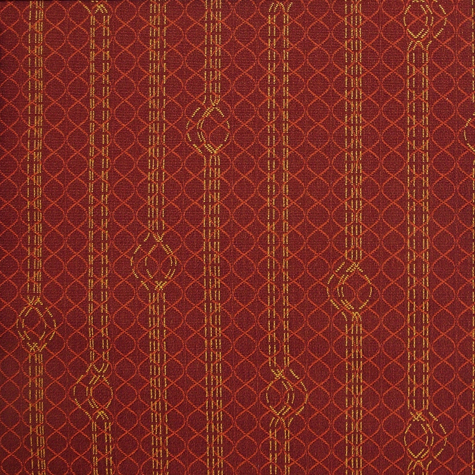 Upholstery Fabric Burgundy Crypton Stripe Infinite Helix Sangria Toto Fabrics