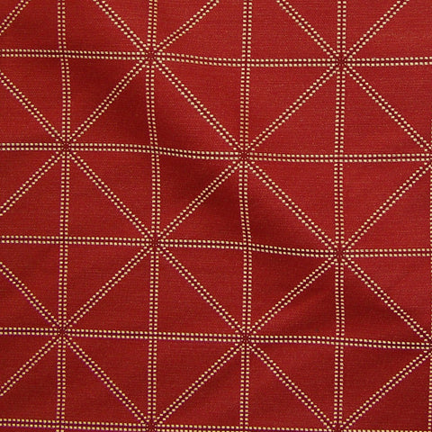 Arc-Com Fabrics Upholstery Fabric Remnant Intersect Cherry