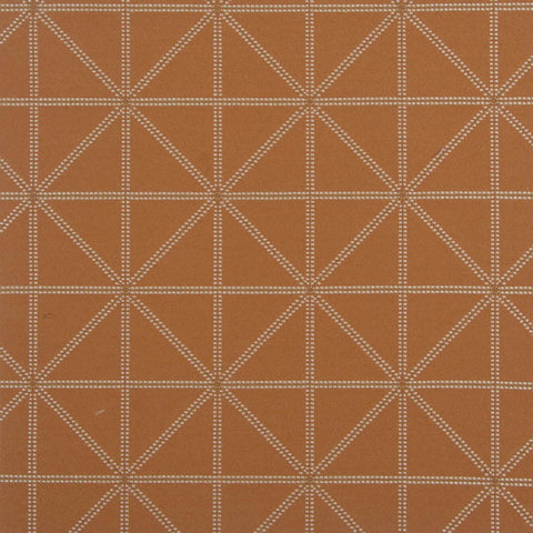 Arc-Com Fabrics Upholstery Fabric Orange Geometric Stripe Intersect Mango Toto Fabrics