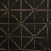 Arc-Com Fabrics Upholstery Fabric Geometric Stripe Intersect Raven Toto Fabrics