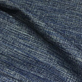 D.L. Couch Intrepid Harbor Weaved Blue Upholstery Fabric