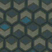 Upholstery Fabric Colorful Geometric Isometry Midnight Toto Fabrics