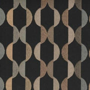 Richloom Fabrics Upholstery Fabric Geometric Design Jan Ebony Toto Fabrics