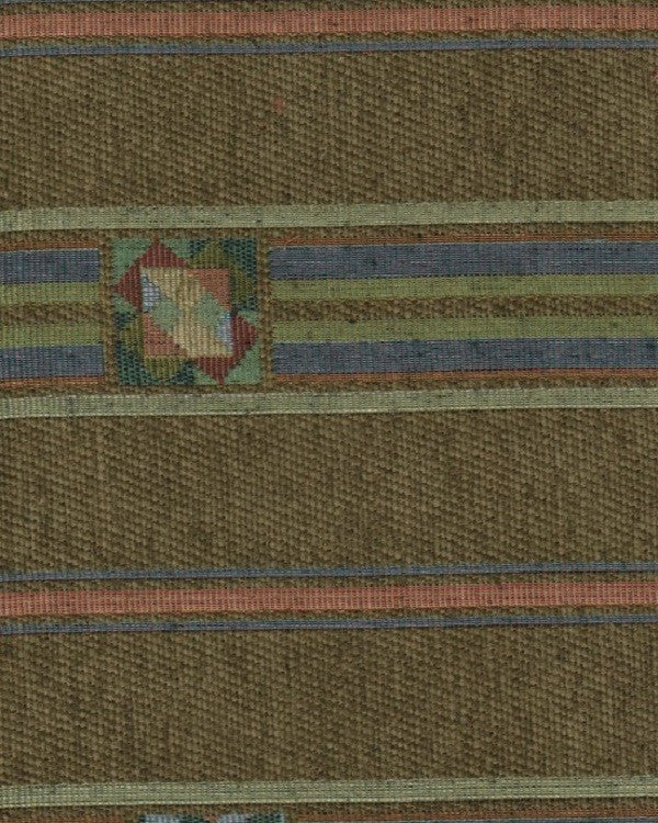 Upholstery Fabric Southwest Style Stripe Jasper Olive Toto Fabrics