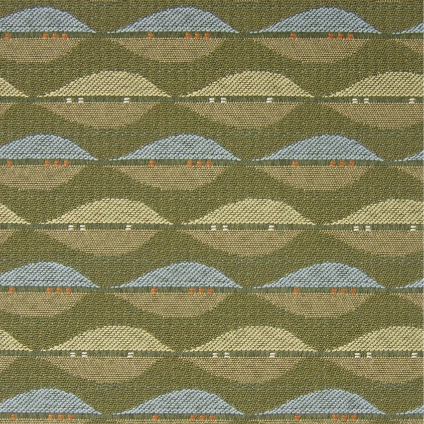 Upholstery Fabric Green Ogee Stripe Jest Moss Toto Fabrics