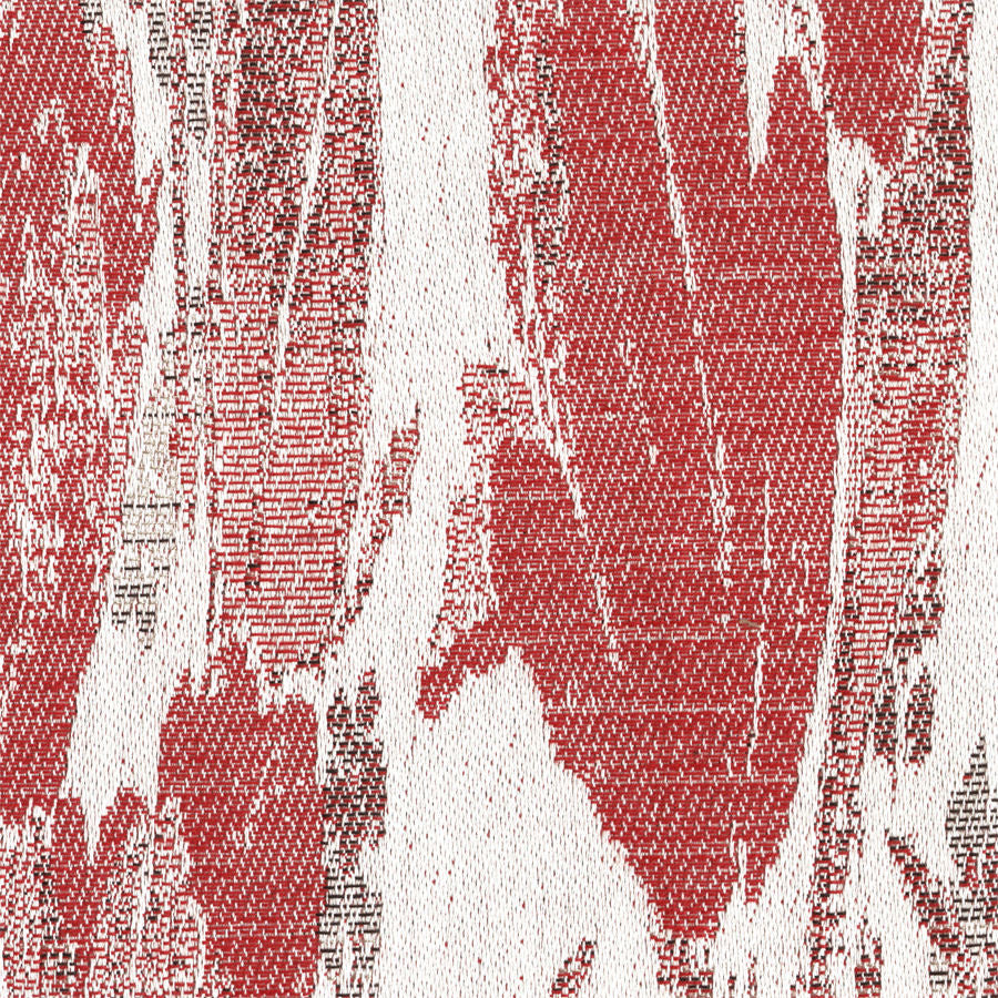 Upholstery Fabric Abstract Floral Jetstream Red Toto Fabrics
