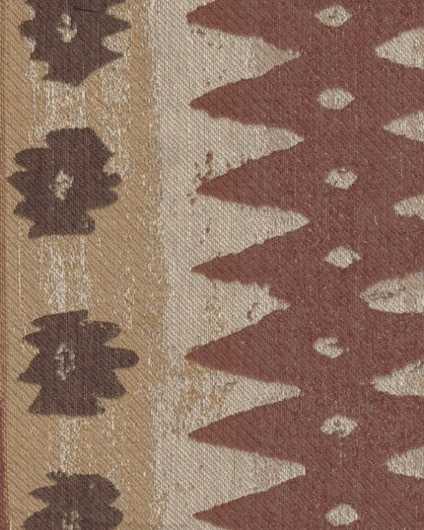 Upholstery Fabric South Western Design Stripe Jigsaw Java Toto Fabrics