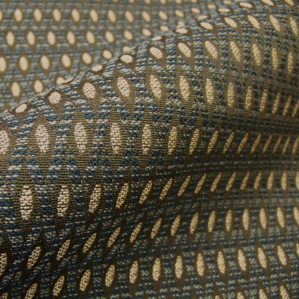 Swavelle Mill Creek Upholstery Fabric Geometric Jacquard Jonah Blue Mist Toto Fabrics