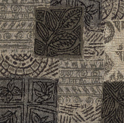 Upholstery Fabric Foliage Patchwork Motif Jovial Onyx Toto Fabrics