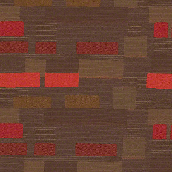 Upholstery Fabric Textured Solid Kambala Brick Toto Fabrics