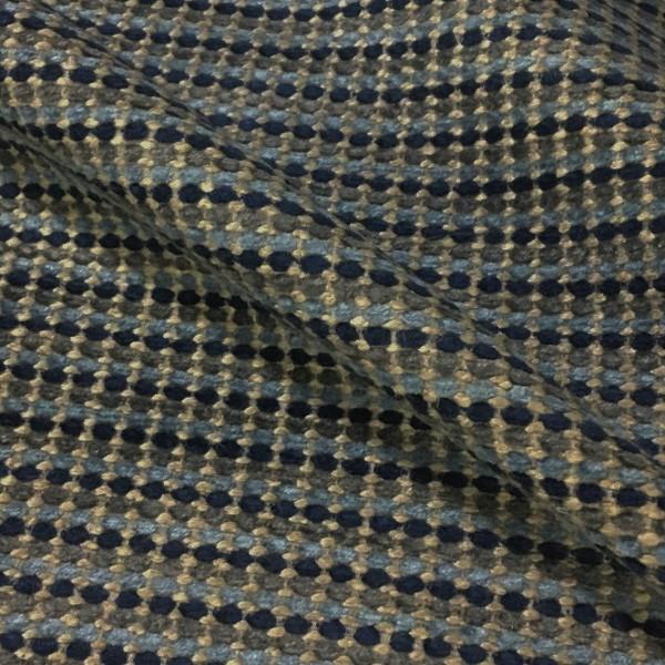 Knoll Kampala Equator Chenille Blue Upholstery Fabric