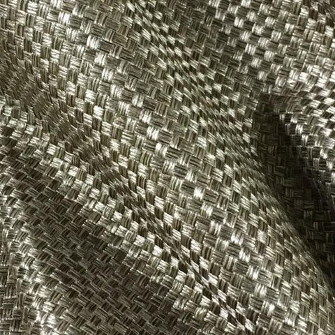 Swavelle Mill Creek Karmic Cashmere Basketweave Brown Upholstery Fabric