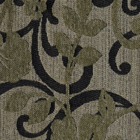 Upholstery Fabric Floral Vine Pattern Keilanna  Jade Toto Fabrics