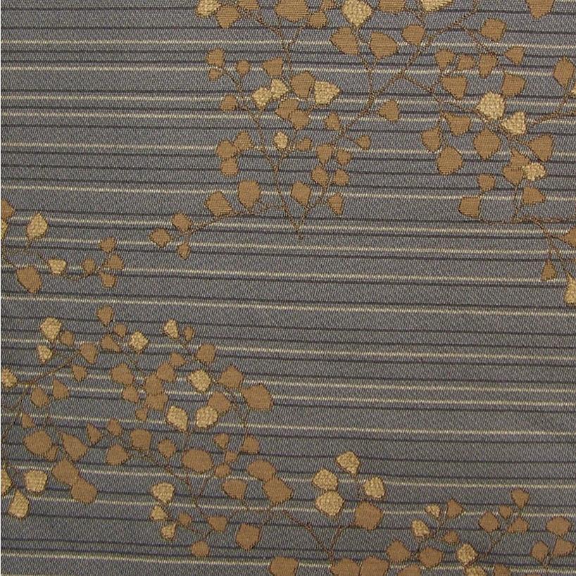 Knoll Kimono Bonsai Botanical Gray Upholstery Fabric