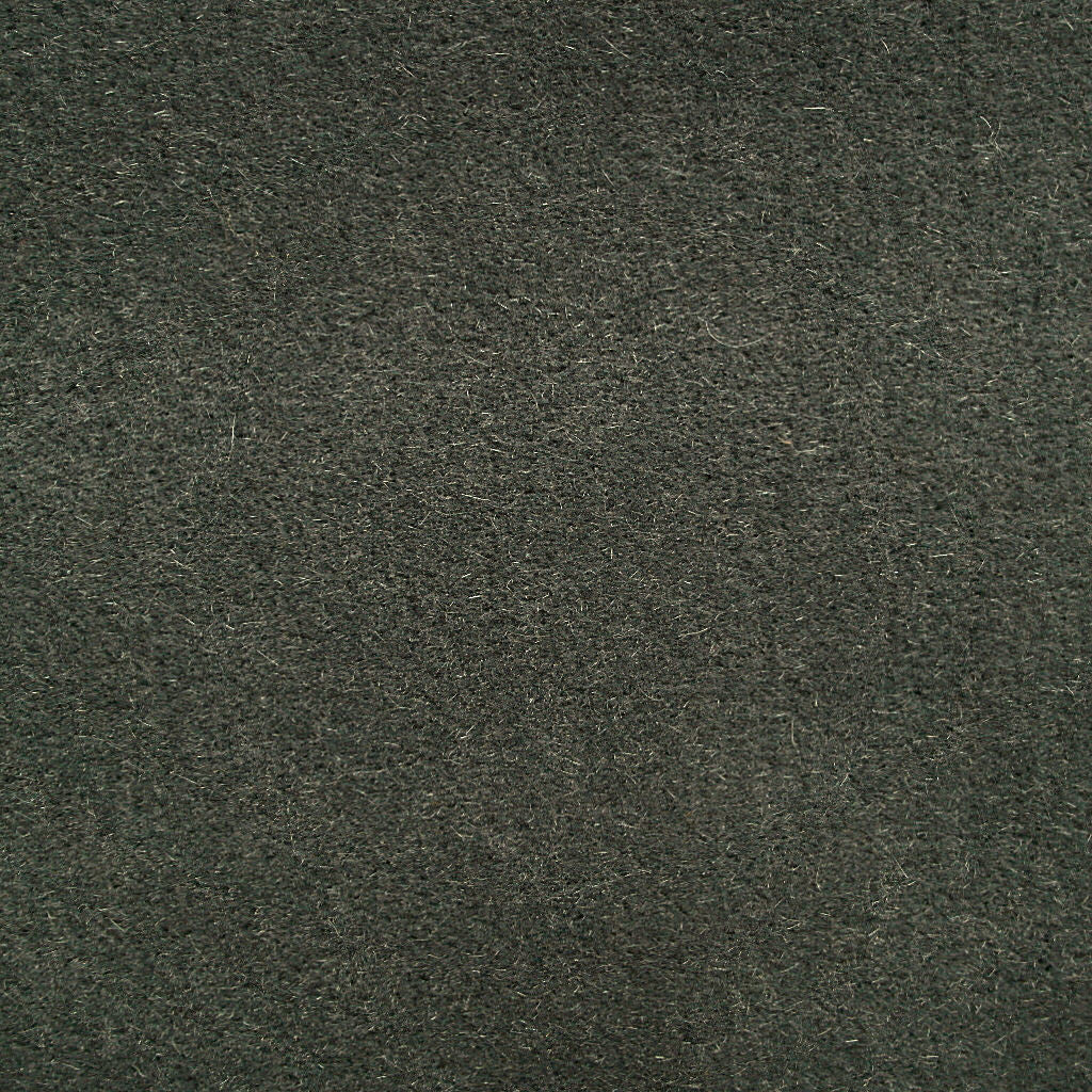 Remnant of Knoll Velvet Graphite Grey Upholstery Fabric