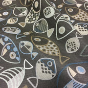 Architex Knowledge Water Crypton Gray Upholstery Fabric