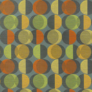 Upholstery Fabric Colorful Overlapping Circles Kudos Leap Year Toto Fabrics