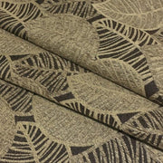 True Textiles Upholstery Fabric Leaf Design Lanyon Camel Toto Fabrics