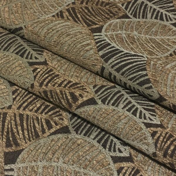 True Textiles Upholstery Fabric Leaf Design Lanyon Desert Toto Fabrics