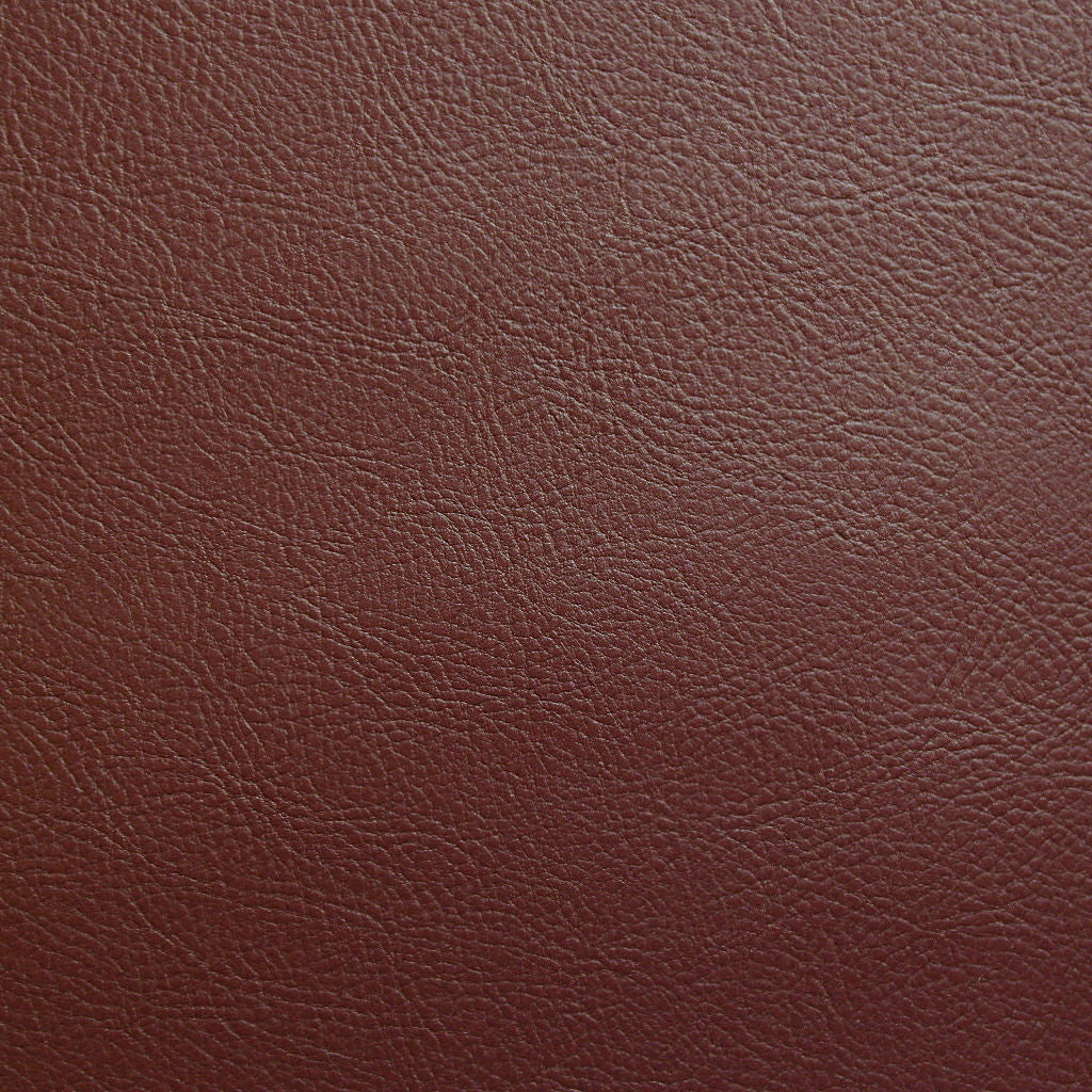 Lariat Brick Red Durable Faux Leather Burgundy Upholstery Fabric