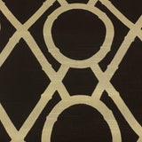 Robert Allen Lattice Bamboo Terrain Brown Upholstery Fabric