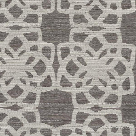 Designtex Lattice Cotton Durable Gray Upholstery Fabric