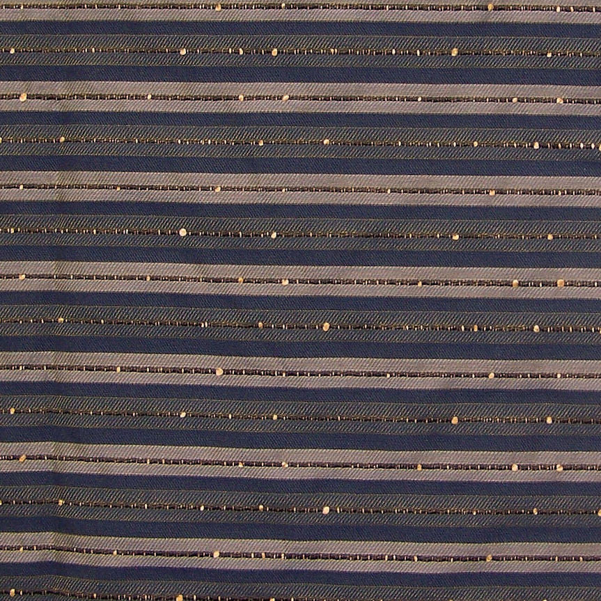 Designtex Fabrics Upholstery Fabric Ribbed Herringbone Stripe Laureate Blue Note