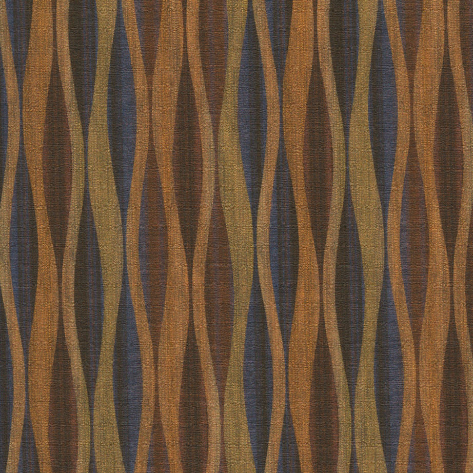 CF Stinson Upholstery Fabric Wavy Striped Viinyl Lava Stratum Toto Fabrics