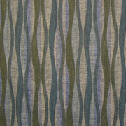 CF Stinson Lava Stream Wavy Striped Blue Upholstery Vinyl