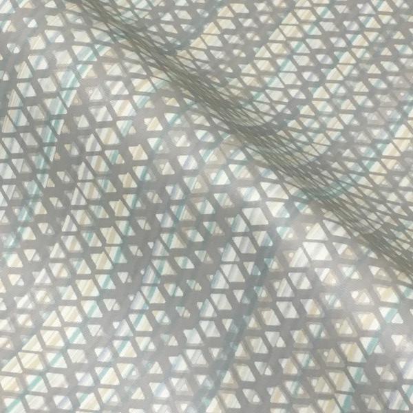 Momentum Leno Rain Gray Upholstery Vinyl 