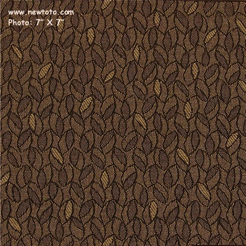 CF Stinson Lindley Park Mushroom Botanical Brown Upholstery Fabric