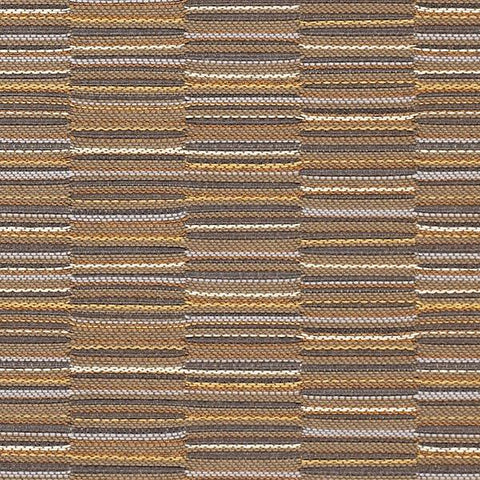 Momentum LineUp Sandstone Brown Stripe Upholstery Fabric